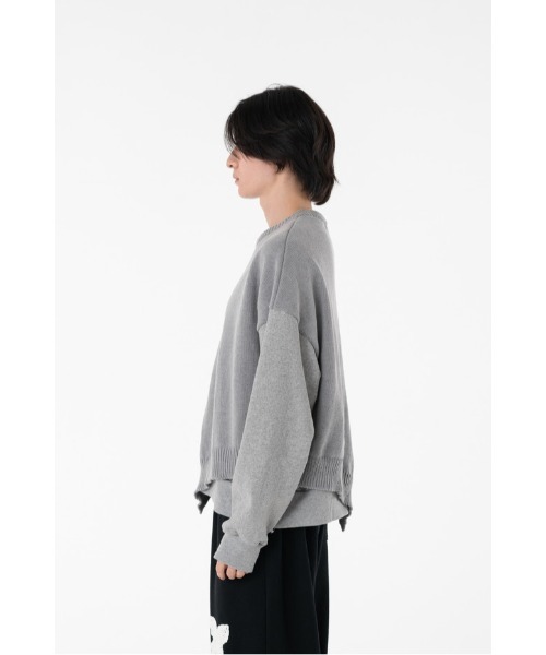 DISCOVERED（ディスカバード） セーター ニット MIX KNIT CUTSEWN