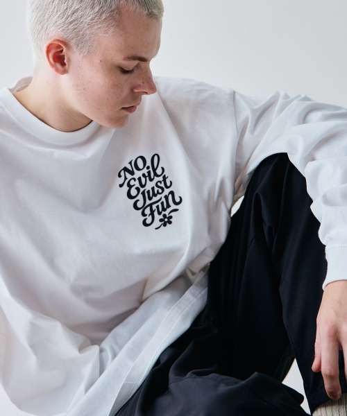 rehacer（レアセル） tシャツ : Three wise monkeys L/S T-shirt