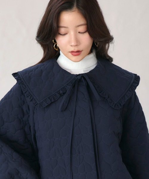 RUIRUE BOUTIQUE（ルイルエブティック） コート アウター 襟付き 中綿