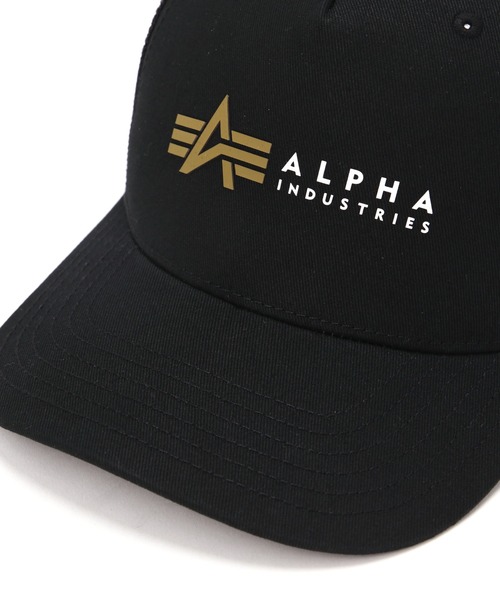 Alpha Industries（アルファ・インダストリーズ） メッシュキャップ