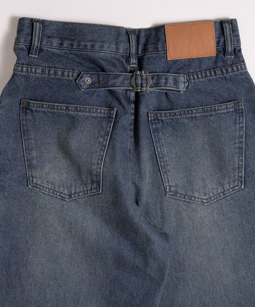 MUHET（ミュエータ） ジーンズ デニム デニムパンツ cinch-back flare