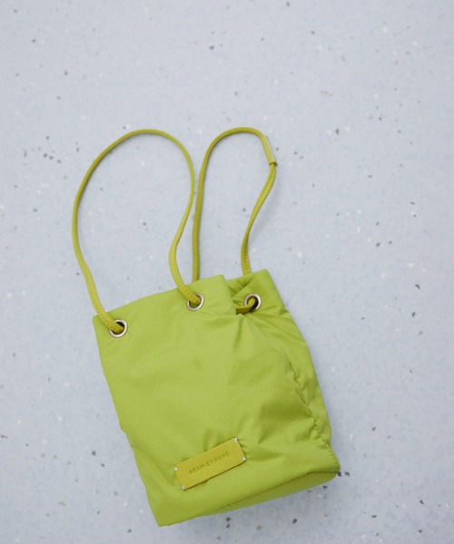 アダム・エ・ロペ　淡いグリーン ADAM ET ROPE'（アダムエロペ） 2WAYバッグ FREE ライトグリーン