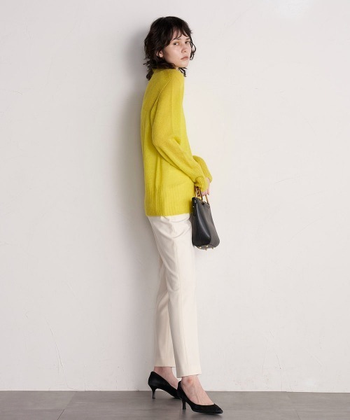 「la.f…」 長袖ニット 9号 ブルー レディース_画像3