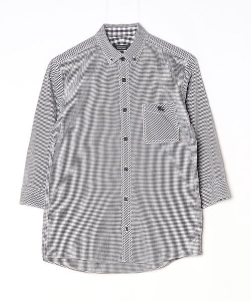 BURBERRY BLACK LABEL（バーバリーブラックレーベル） ストライプ柄7分