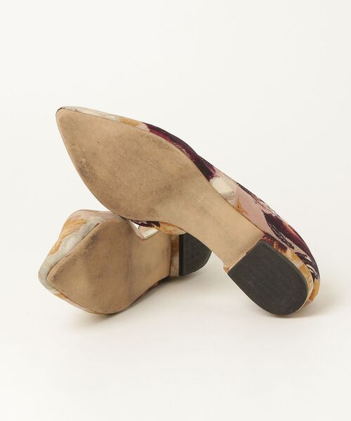 「Au BANNISTER」 フラットパンプス 37 ベージュ レディース_画像3