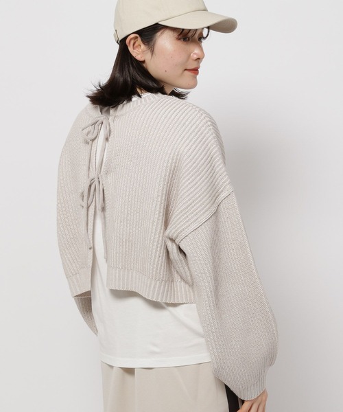 niko and…（ニコアンド） ニットカーディガン FREE ブラック