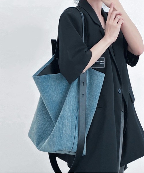 「JOHNNY WOLF」 2WAYバッグ フリー ブルー メンズ_画像2