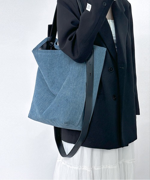 「JOHNNY WOLF」 2WAYバッグ フリー ブルー メンズ_画像3