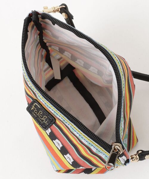 「Falchi New York」 ポーチ FREE オレンジ系その他 レディース_画像4