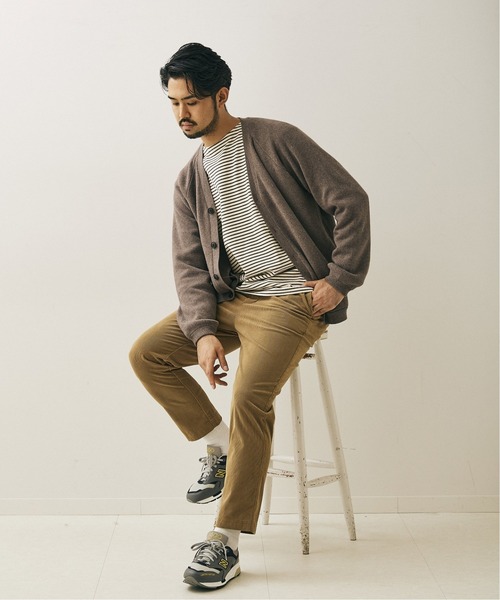 「417 EDIFICE」 ニットカーディガン MEDIUM ネイビー メンズ_画像2