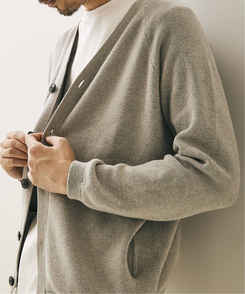 「417 EDIFICE」 ニットカーディガン MEDIUM ネイビー メンズ_画像7