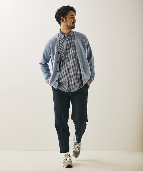 「417 EDIFICE」 ニットカーディガン MEDIUM ネイビー メンズ_画像9