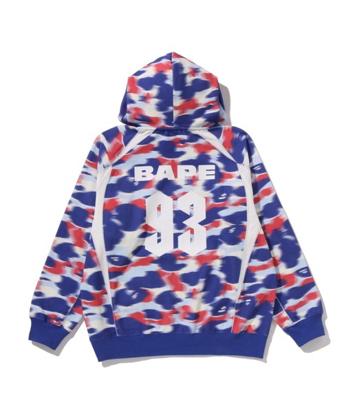パーカー SCREEN CAMO FOOTBALL LOGO RELAXED FIT PULLOVER HOODIE メンズ レディースの画像