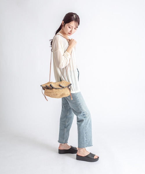 MADE IN MADA ラフィアカゴバッグ MADE IN MADA（メイドインマダ） かごバッグ カゴバッグ 「MADE IN