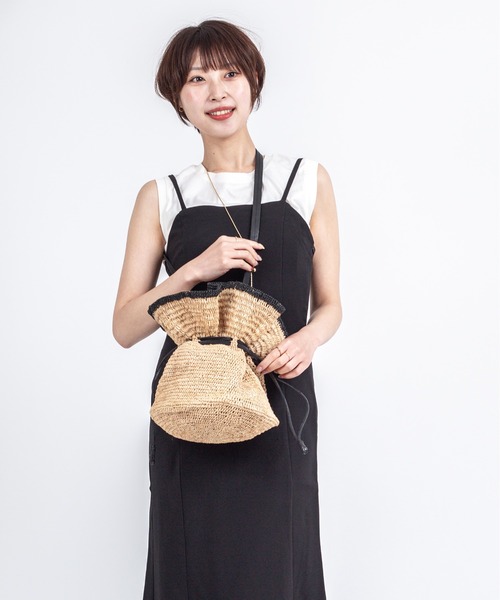 【値下げ】【新品未使用】Made in MADA ナチュラルストロー かごバッグ MADE IN MADA（メイドインマダ） かごバッグ カゴバッグ 「MADE IN