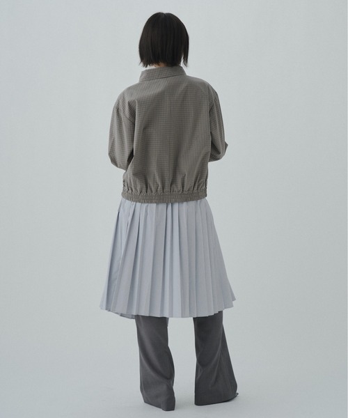 FEKETE（フェケテ） スカート wrapping pleated skirt / ラッピング