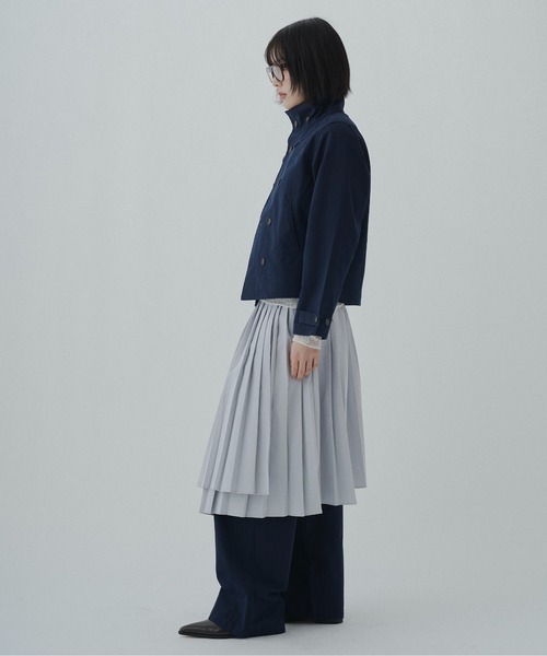 FEKETE（フェケテ） スカート wrapping pleated skirt / ラッピング