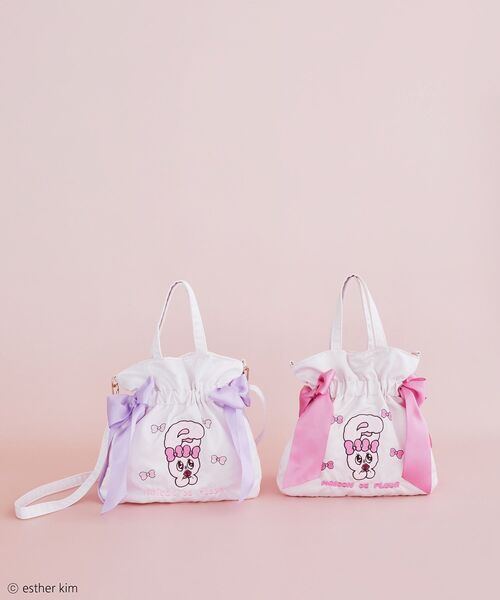 「Maison de FLEUR」 2WAYバッグ FREE ラベンダー レディース_画像2