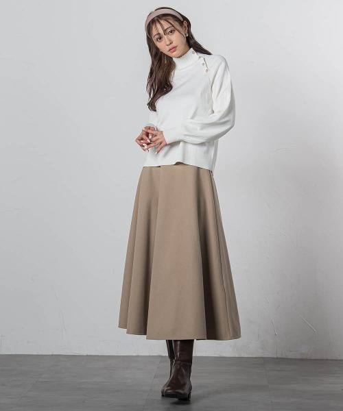 「QUEENS COURT」 長袖ニット M ブラック レディース_画像7