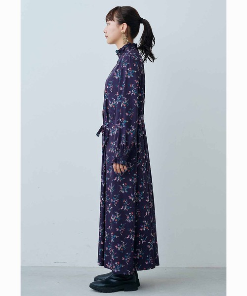 「MEDE19F」 長袖ワンピース M パープル系その他 レディース_画像5