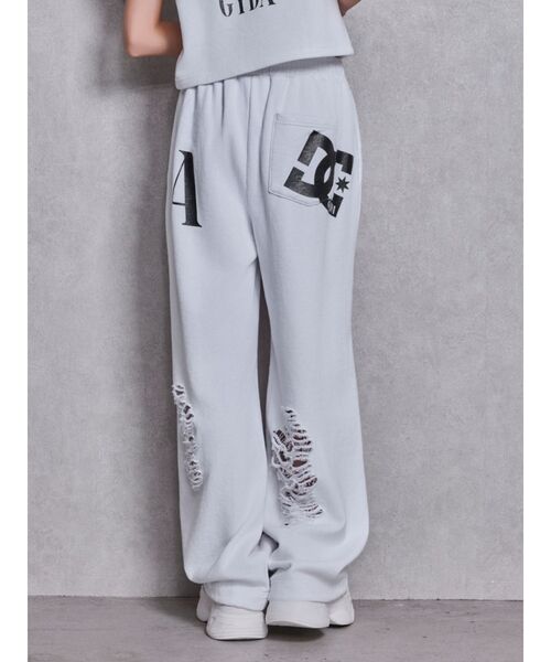 GYDA（ジェイダ） スウェットパンツ ジャージ GYDA×DC ダメージSPARKLE