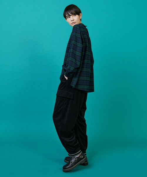 「FRAPBOIS」 長袖チュニック 1 グリーン レディース_画像7