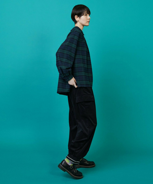 「FRAPBOIS」 長袖チュニック 1 グリーン レディース_画像9