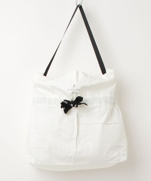 LANVIN en Bleu 「LANVIN Bleu」 ワンポイント2WAYバッグ - ホワイト 