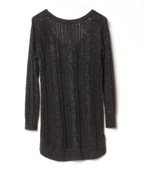 「TORNADO MART」 長袖ニット FREE ブラック レディース_画像2