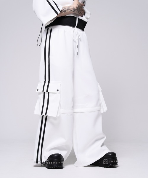 REFLEM（レフレム） ワイドパンツ パンツ 「REFLEM/レフレム」2WAY