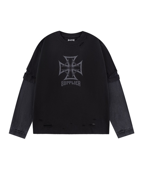【美品】ジェイプレスヨークストリート❤長袖Tシャツ　トレーナー　ロンT　トップス J.PRESS YORK STREET トレーナー スウェット 「UNISEX」クルーネック