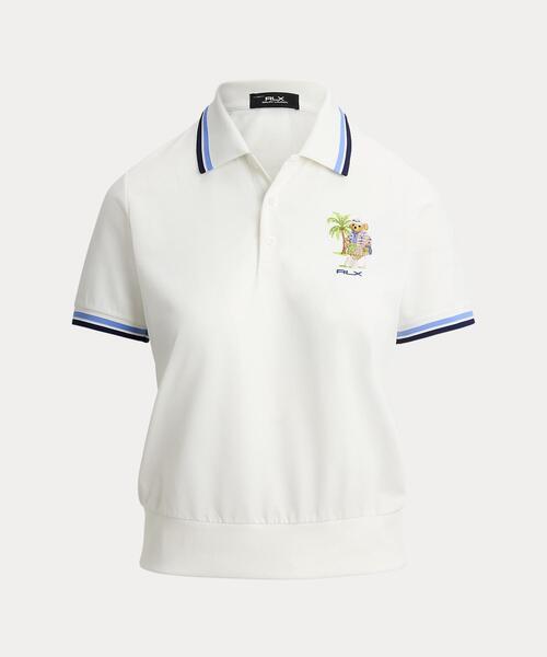 RLX ポロシャツ ポロ Polo ベア ジャージー ポロシャツ レディース