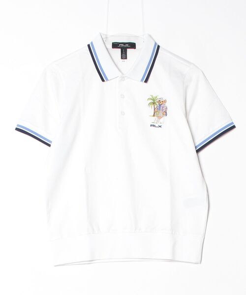 RLX ポロシャツ ポロ Polo ベア ジャージー ポロシャツ レディース
