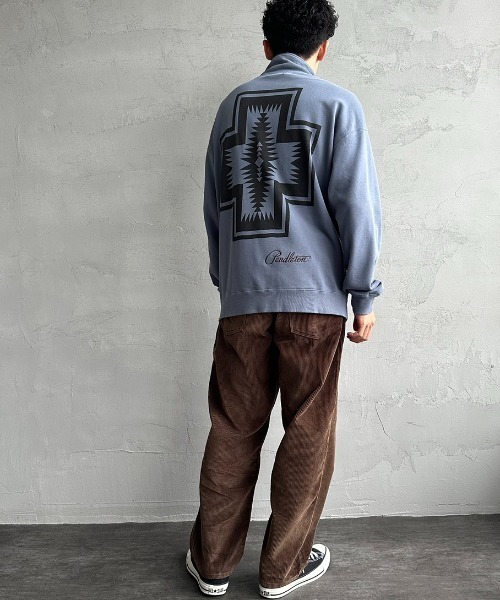 「PENDLETON」 長袖カットソー X-LARGE グレー レディースの画像