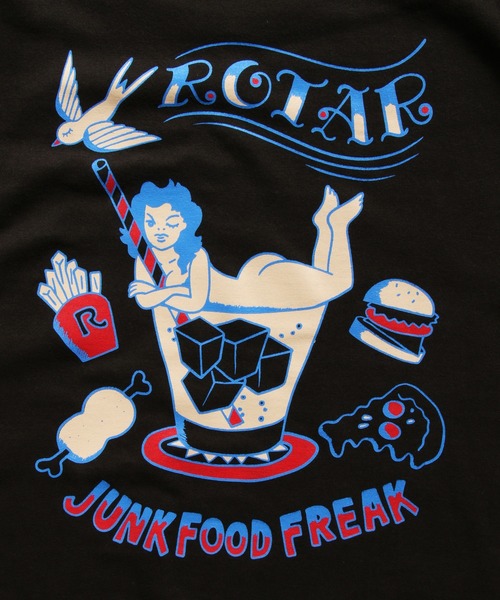 「ROTAR」 長袖Tシャツ SMALL ピンク メンズ_画像8