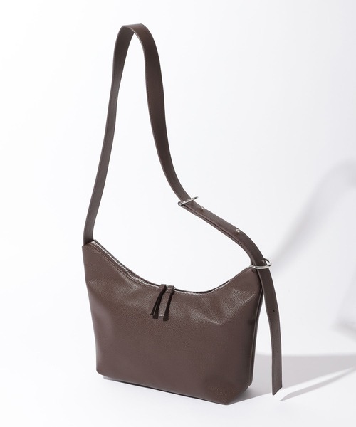 バッグ Real leather half moon hand bag RAGEBLUE（レイジブルー） ショルダーバッグ Synthetic Leather Half