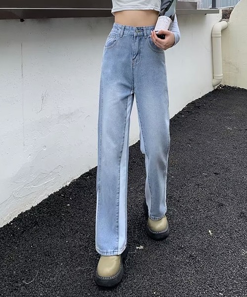 「GLAMOROUS JANE」 デニムパンツ M ブルー レディース_画像5