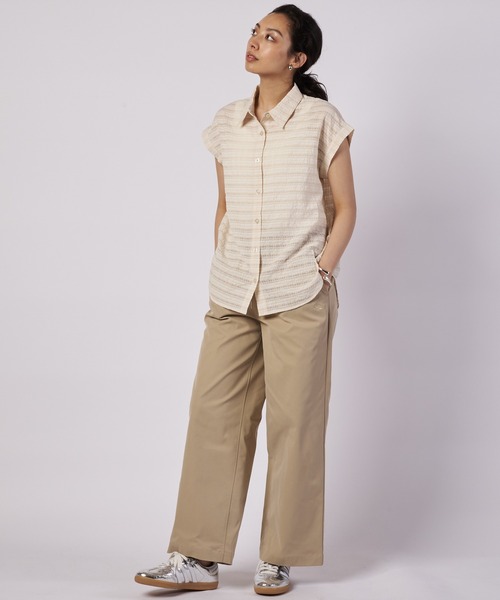 Eddie Bauer（エディーバウアー） ワイドパンツ パンツ ポリッシュド