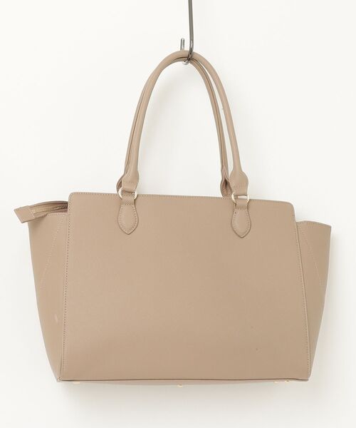 MARY QUANT（マリークヮント） ワンポイントトートバッグ - ベージュ