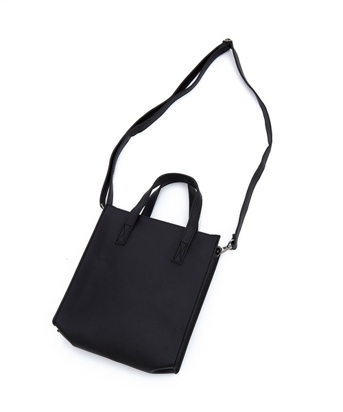 ショルダーバッグ バッグ an meets zakka 合成皮革2WAYショルダー縦長