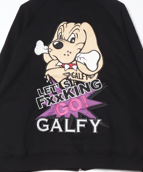 GALFY（ガルフィー） ジップアップパーカー X-LARGE パープル メンズ