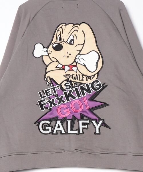 GALFY（ガルフィー） ジップアップパーカー X-LARGE パープル メンズ