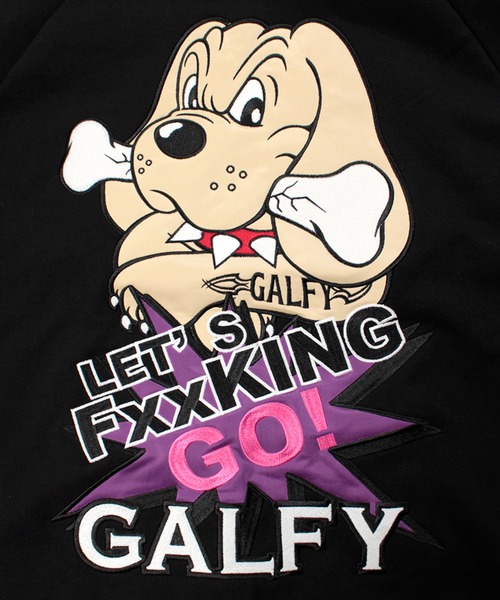 GALFY（ガルフィー） ジップアップパーカー X-LARGE パープル メンズ