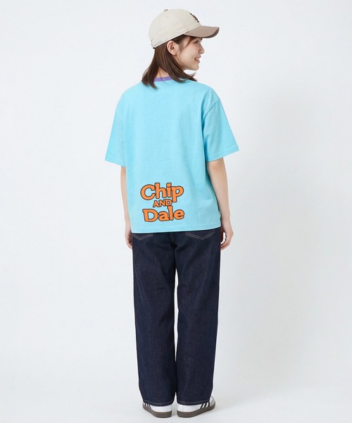 Disney（ディズニー） tシャツ 半袖 親子お揃い BIGフェイスTシャツ