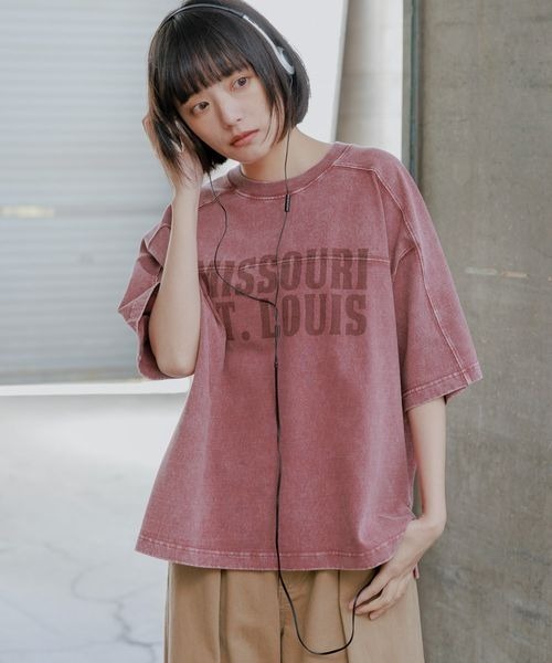 「PBLIM」 半袖Tシャツ MEDIUM ブラック系その他 レディース_画像6