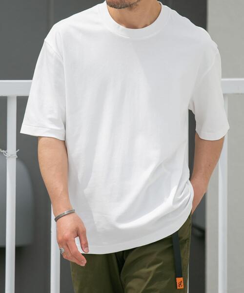 「URBAN RESEARCH ROSSO MEN」 半袖Tシャツ X-LARGE グレー メンズ_画像2