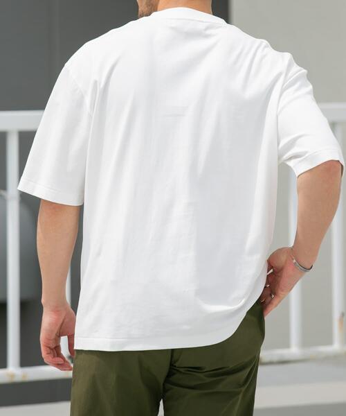 「URBAN RESEARCH ROSSO MEN」 半袖Tシャツ X-LARGE グレー メンズ_画像4
