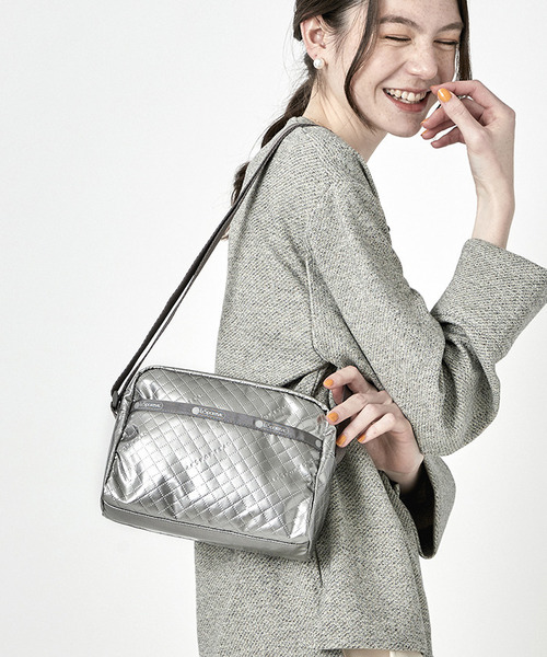 LeSportsac（レスポートサック） ショルダーバッグ FREE シルバー