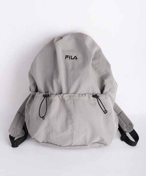 FILA（フィラ） デイバック リュック ドローコード ナイロン 2WAY 
