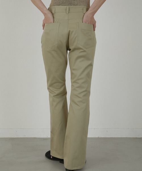 LA PEAU DE GEM ベージュ チノパン la peau de gem（ラポドゥジェム） チノパン 「LA PEAU DE GEM」chino